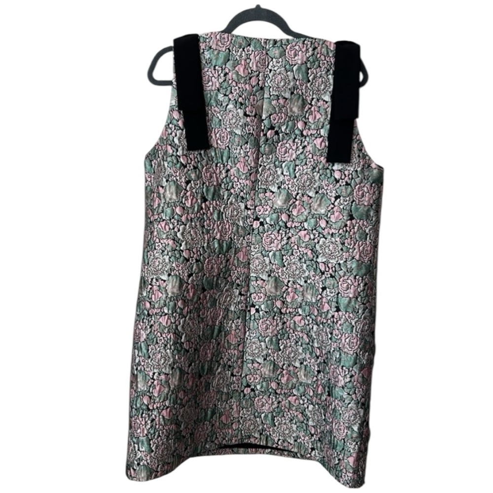 Abbey Glass Michelle Floral Jacquard Sleeveless Dress In Bursting Bloom Size XL - Picture 6 of 12